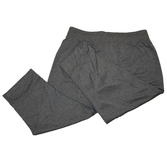 UNDER ARMOUR HeatGear Tech Capri 2.0 Loose Sweatpants size Large Dark Gray✨ - Picture 12 of 13